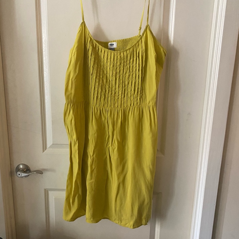 NWT Old Navy sundress - yellow size XL - Picture 1 of 6